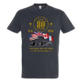 T-shirt homme Soldats D&eacute;barquement Drapeaux 80th Anniversary Marine M