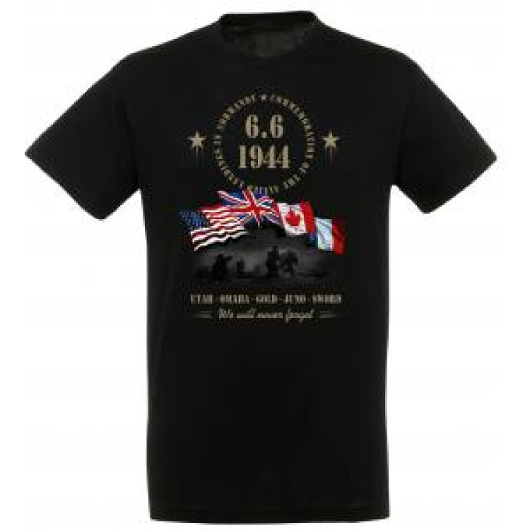 T-shirt homme Soldats D&eacute;barquement Drapeaux Gris Chin&eacute; S
