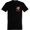 T-shirt homme Templier Au Repos (Md1001) Noir Profond S