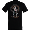 T-shirt homme Templier Au Repos (Md1001) Noir Profond M