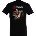T-shirt homme Templier (Md1004) Noir Profond M