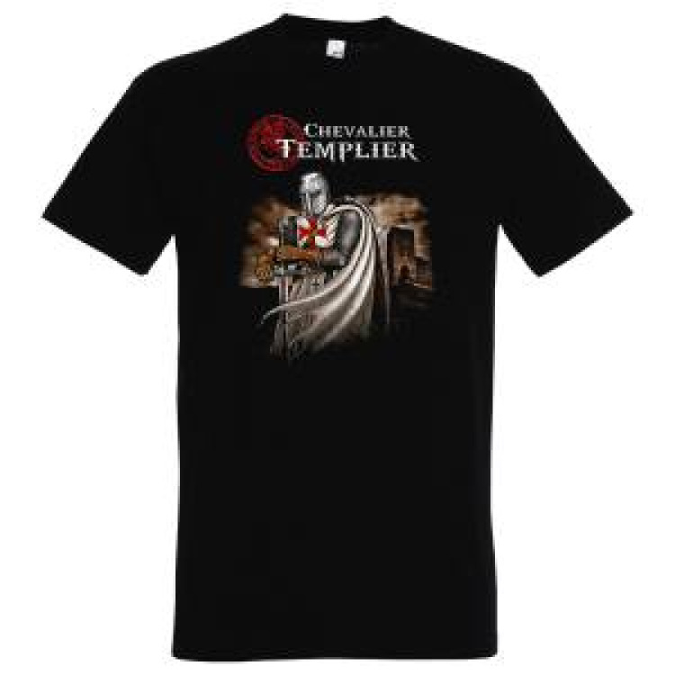 T-shirt homme Templier Noir Profond XS