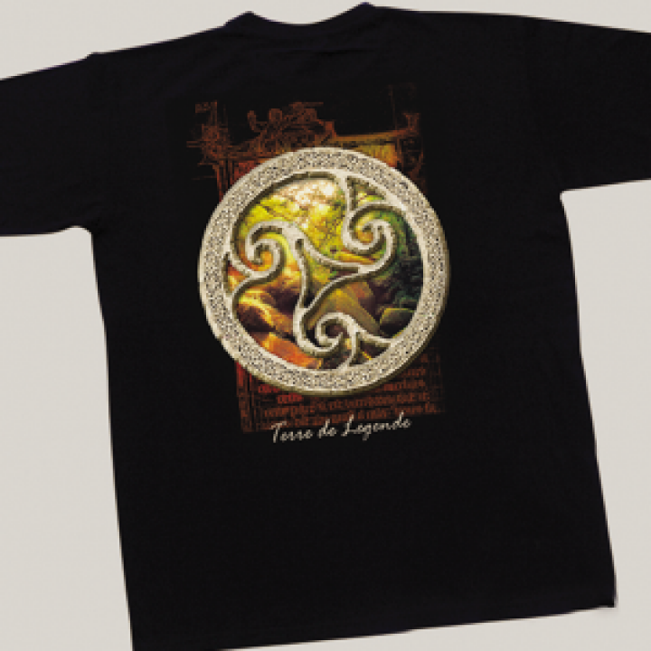 Tshirt homme Terre de Légende Noir Profond M