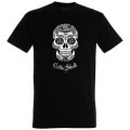 T-shirt homme T&ecirc;te de Mort Celtic Skull (Tm1002) Denim XS