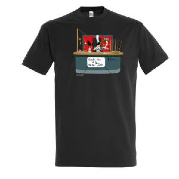 Tshirt homme Tite Soaz RendezVous de la Dose Gris Souris S