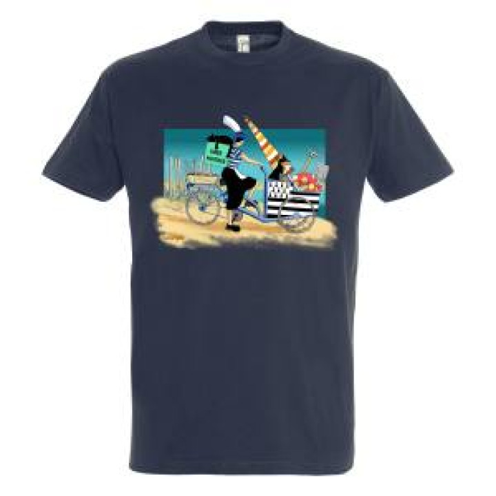 Tshirt homme Tite Soaz Uber Huitres Marine M