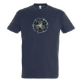 T-shirt homme Triskel dans un Cercle Marine XS