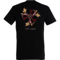 T-shirt homme Triskell 3 Dragons (Bc1021) Noir Profond XS