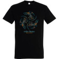 T-shirt homme Triskell 3 Dragons Celtic Dream Noir Profond XS