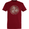 T-shirt homme Triskell en Couleur Chili S