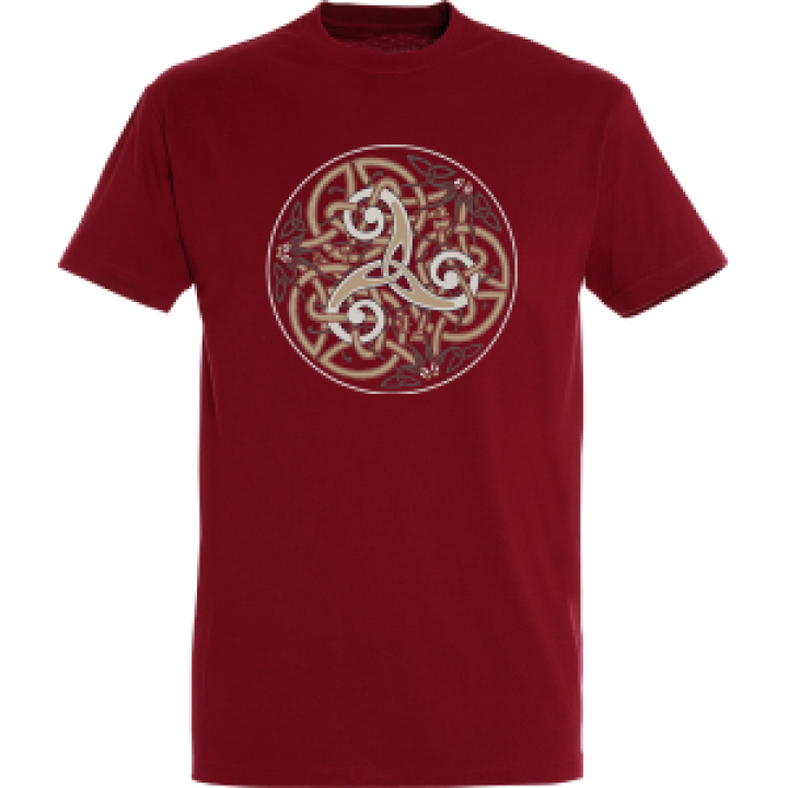 Tshirt homme Triskell en Couleur Bleu Royal S