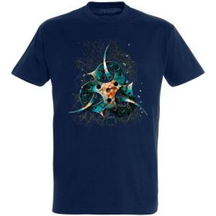 Tshirt homme Triskell Métal Marine XS