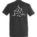 T-shirt homme Triskell M&eacute;tallique (Bc1024) Gris Souris M