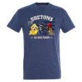 T-shirt homme Trois Chiens "Bretons de Tous Temps" Noir Profond XS