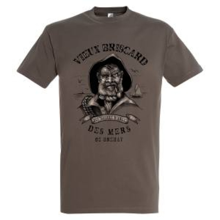 Tshirt homme Vieux Briscard des Mers de Bréhat Zinc M