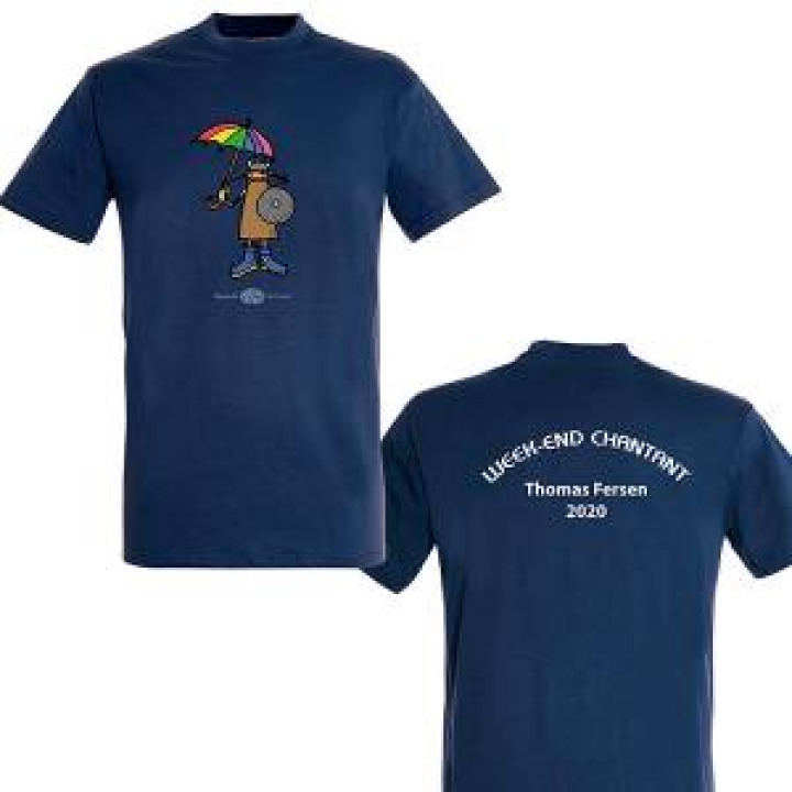 Tshirt homme Viking Fille  dos WeekEnd Chantant Denim S