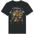T-shirt homme Viking Noir Profond S
