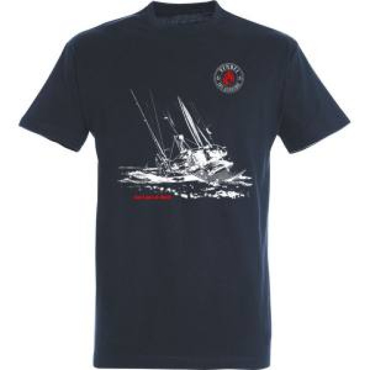 Tshirt homme Voilier Vendée Saint Jean de Monts Marine S