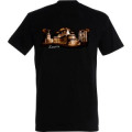 T-shirt homme Vue de Nantes Recto/ Verso Noir Profond XXL