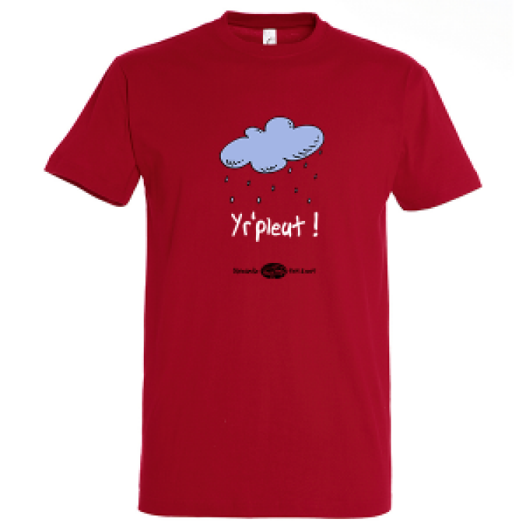 T-shirt homme Yr' Pleut Rouge Tango S