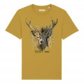 T-shirt premium bio Cerf Native Tribes Zooparc de Tregomeur Ochre S