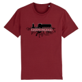 T-shirt premium bio Chateau de Chenonceaux (Sans Mongolfière) British Khaki S