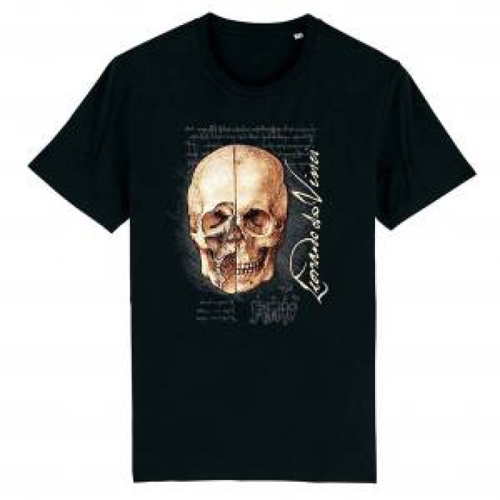 Tshirt premium bio Crâne New Version Black S
