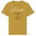 T-shirt premium bio Homme de Vitruve New Version Ochre S