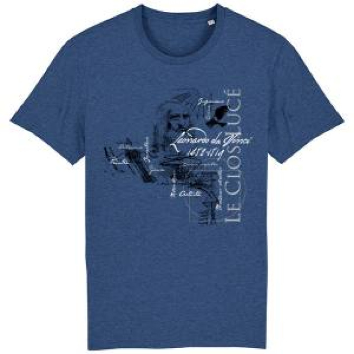 Tshirt premium bio Mixte Dark Heather Indigo XS