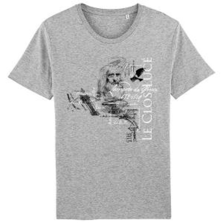 Tshirt premium bio Mixte Heather Grey XS