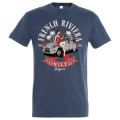 T-shirt unisexe 2 CV French Riviera Nice Denim XS