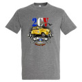 T-shirt unisexe 2 CV Vintage 83 Saint Tropez Blanc XS