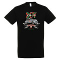 T-shirt unisexe 2 CV Vintage Pays Basque Saint Jean de Luz Noir Profond XS