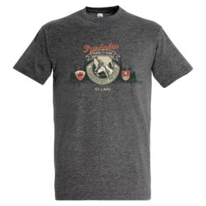 Tshirt unisexe 65 Chamois 65 Pyrénées Saint Lary Gris Souris XS