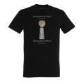 T-shirt unisexe A la Rencontre des V&eacute;n&egrave;tes Noir Profond S