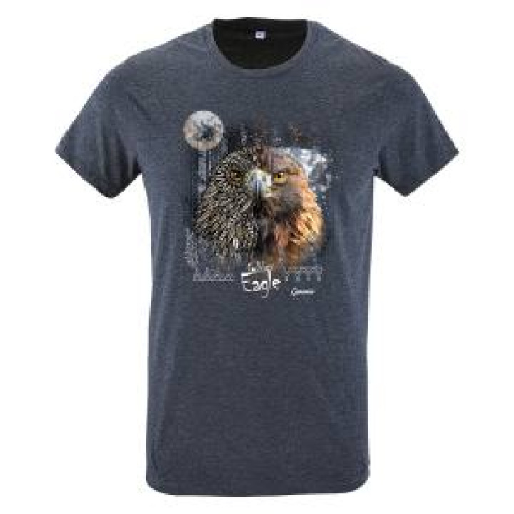 Tshirt unisexe Aigle Native Tribes Gavarnie Denim S