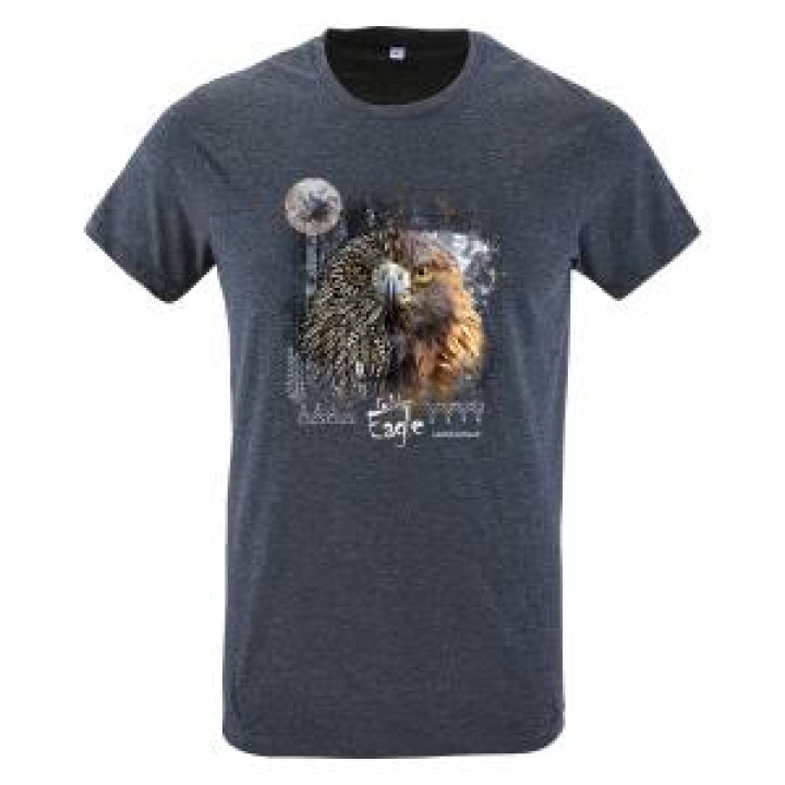 Tshirt unisexe Aigle Native Tribes Loudenvielle Denim XS