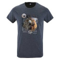 T-shirt unisexe Aigle Native Tribes Loudenvielle Denim XS