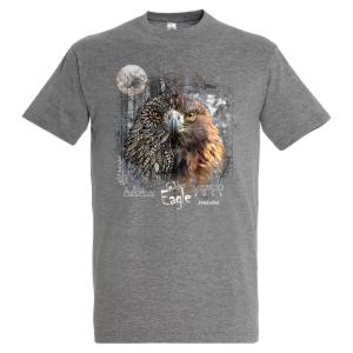 Tshirt unisexe Aigle Native Tribes Pyrénées Gris Chiné XS