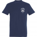 T-shirt unisexe Association Kaer E Mem Bro pocket + Bateau Kaer E Men Bro Locmariaquer Marine S