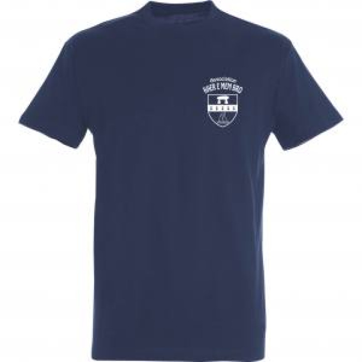 Tshirt unisexe Association Kaer E Mem Bro pocket  Bateau Kaer E Men Bro Locmariaquer Marine M