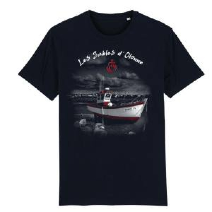 Tshirt unisexe Bateau les Sables dOlonne Marine M
