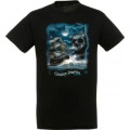 T-shirt unisexe Bateau Pirate Tête de Mort Corsica Marine S