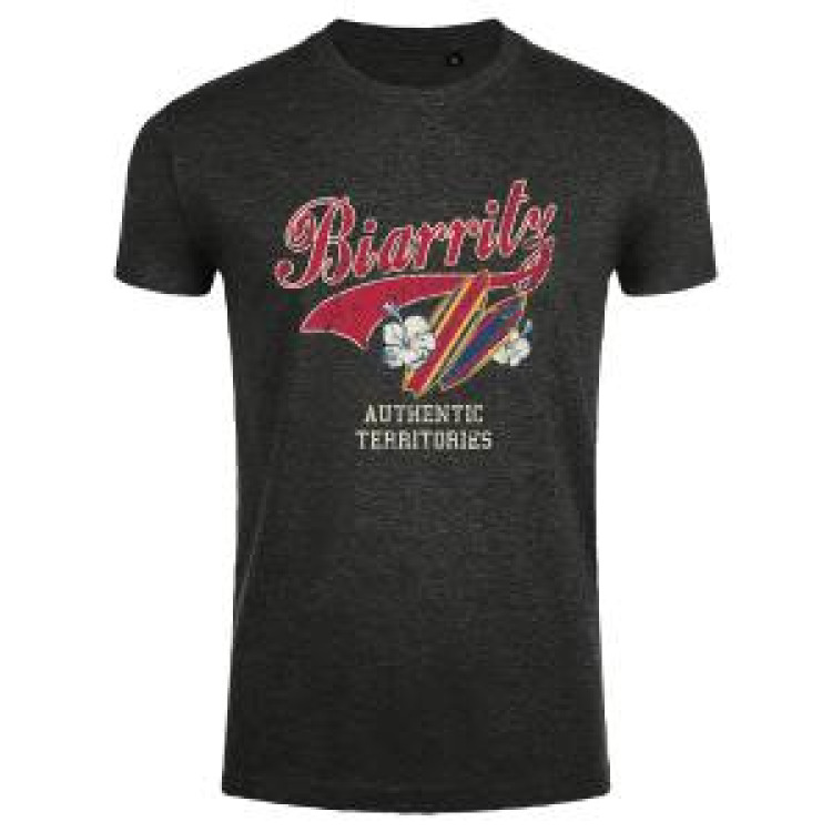 T-shirt unisexe Biarritz Authentic Territories Denim L