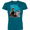 T-shirt unisexe bio Otarie le Pal Ocean Depth S