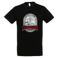 T-shirt unisexe Blason les Sables d’Olonne Horloge Noir Profond S