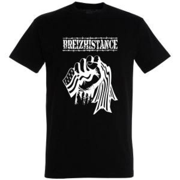 T-shirt unisexe Breizhistance Noir Profond S