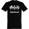 T-shirt unisexe Breizhman (Sh1001) Noir Profond S