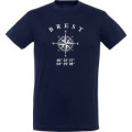 T-shirt unisexe Brest GPS Marine S