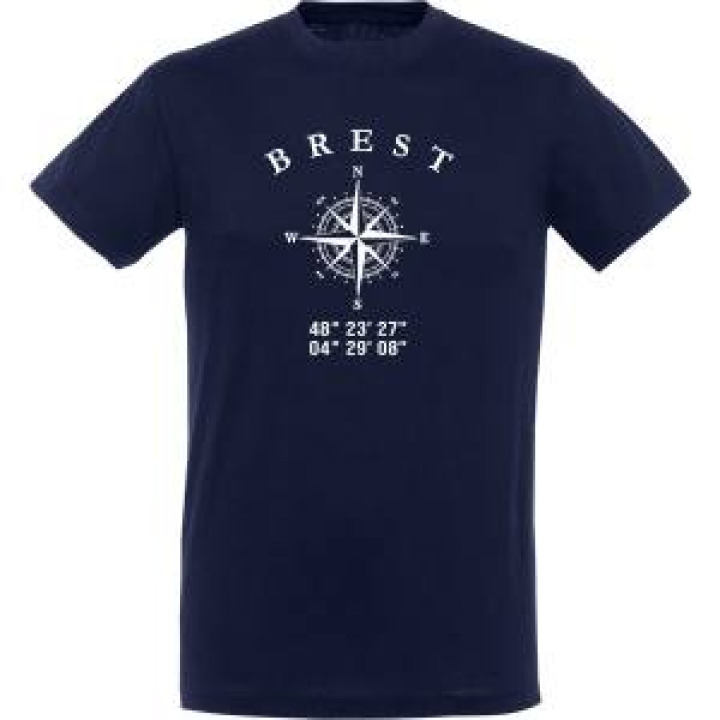 Tshirt unisexe Brest GPS Marine M
